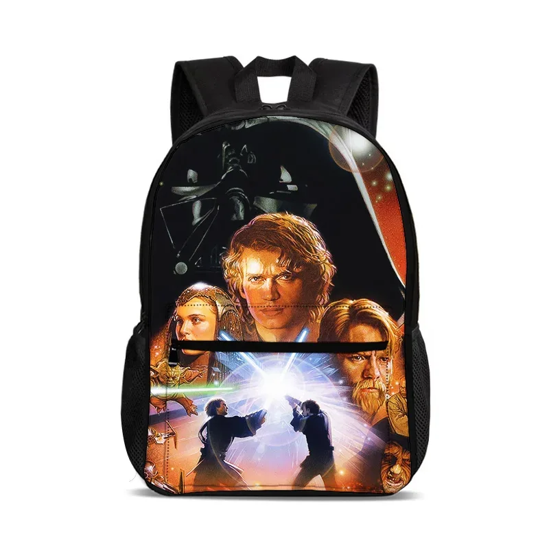 sac à dos star wars, style film, imprimé jeu, pour étudiants garçons/filles, nouvelle mode, polyvalent, léger, protection des épaules