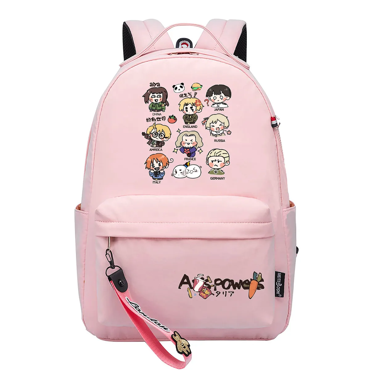 hetalia axis powers dessin animé sac à dos filles sacs d'école anime bookbags kawaii garçons voyage sac à dos mignon sac à dos sac à dos décontracté