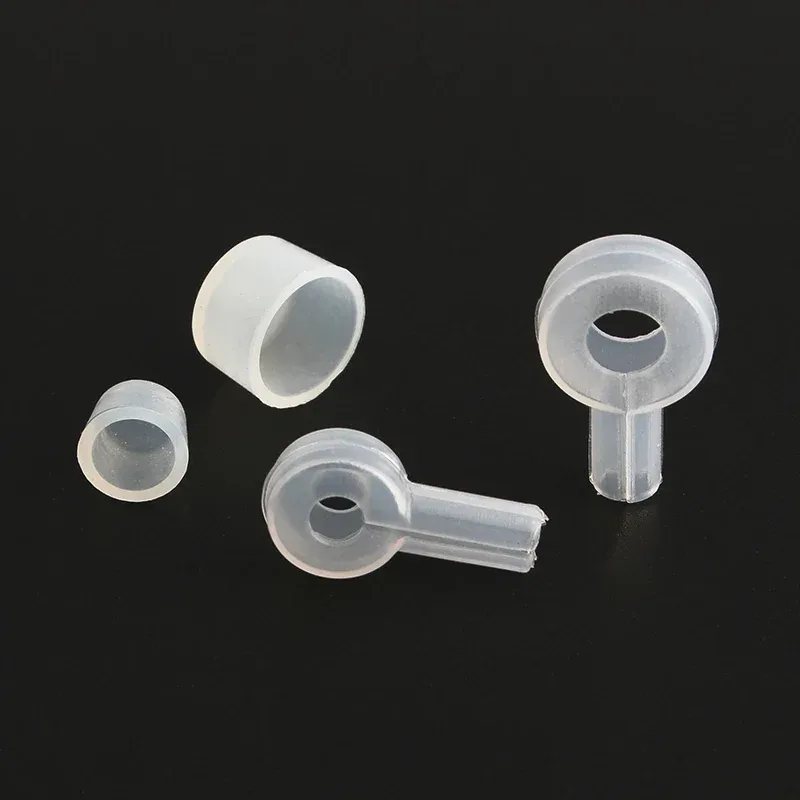 sac à bandoulière transparent anti-usure, sac initié au portefeuille, protecteur de goujon astronomique, blanc, rivet de goujon, serrure, étui en silicone, 20 pièces