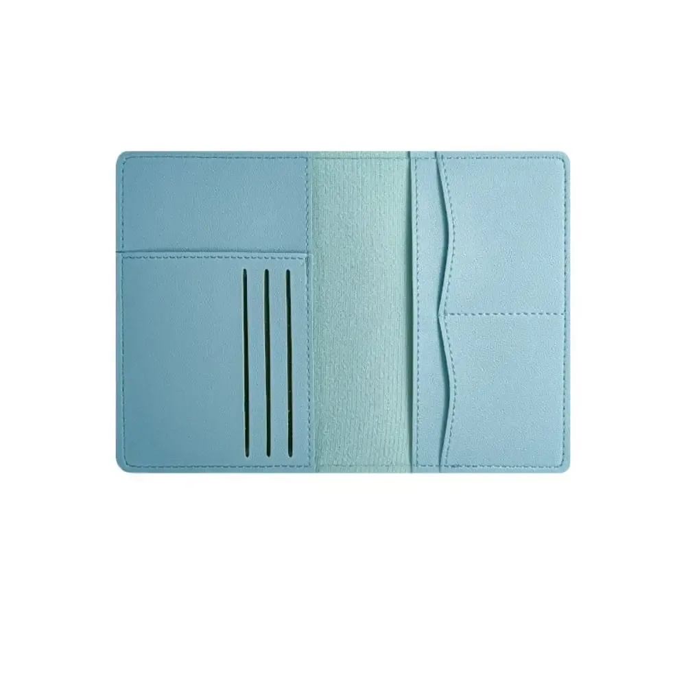 housse de passeport de voyage en pu, multifonction, plusieurs emplacements pour cartes, sac de passeport, accessoires de voyage, grande capacité