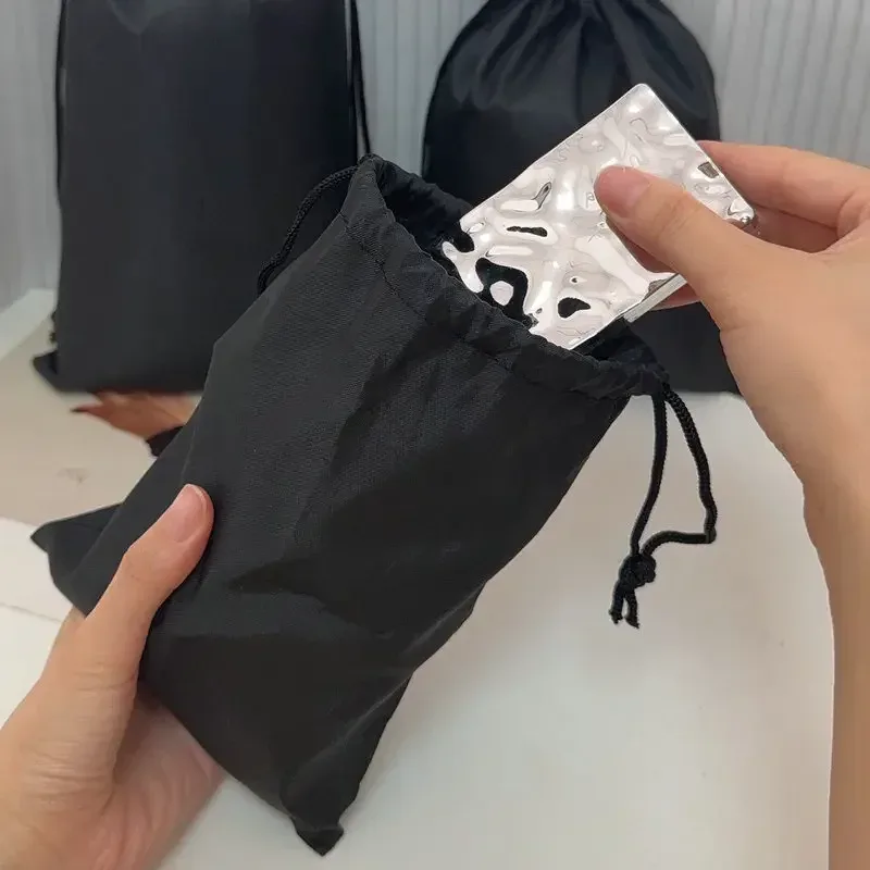 pochette de rangement à cordon en nylon, sac multifonctionnel, sacs pour voyage et activités de plein air de 10x20cm à 30x20cm, sac de rangement