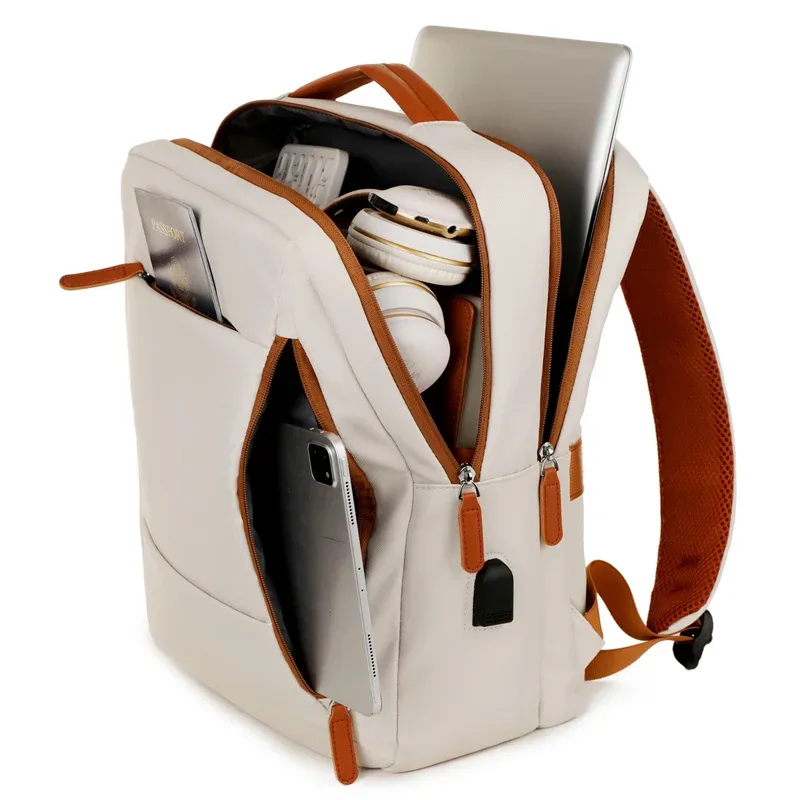 sac à dos étanche avec port usb, sac d'affaires et d'ordinateur portable, grande capacité, sac de voyage pour hommes