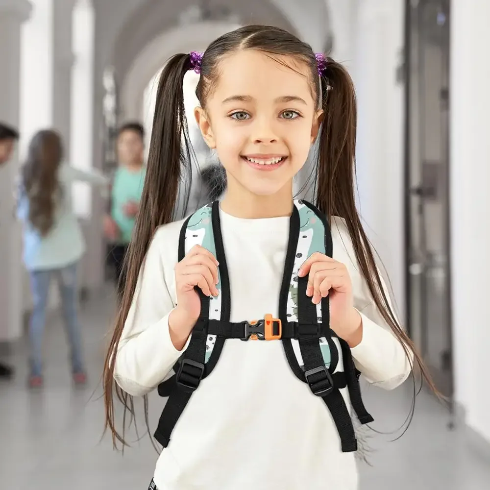 sac à dos d'école dinosaure mignon pour enfant garçon et fille, accessoire créatif avec livre d'animaux