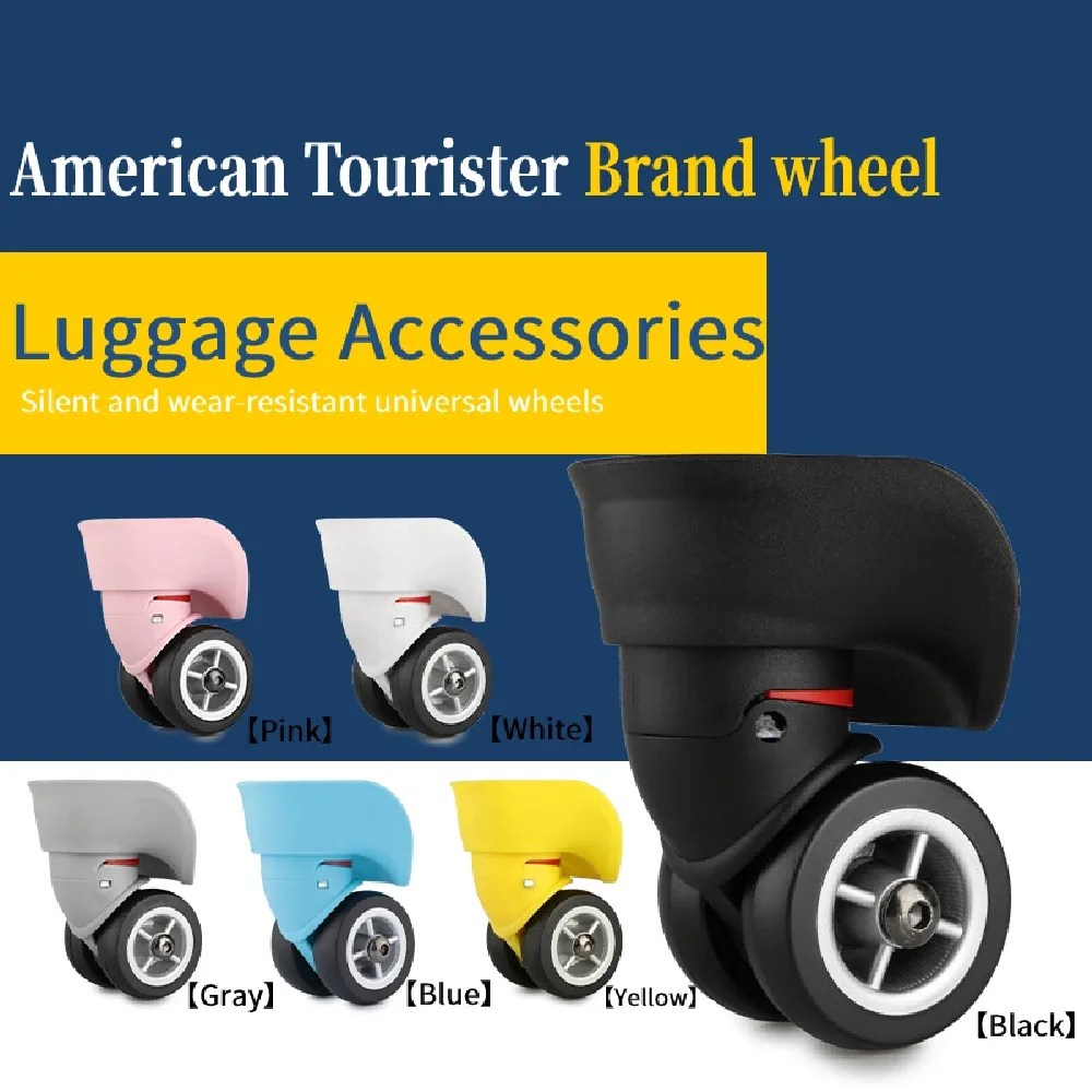 Convient à la valise américaine touriste OIWAS, roue d'origine Hongsheng A-08-18, accessoires de bagages, roue universelle