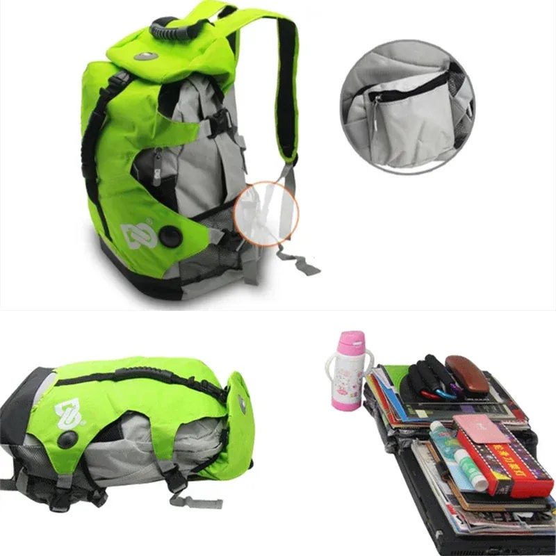 sac à dos de transport de patins à roulettes pour hommes et femmes, chaussures de patinage en ligne, sac à dos de rangement de patins à glace pour enfants, sacs de sport de plein air