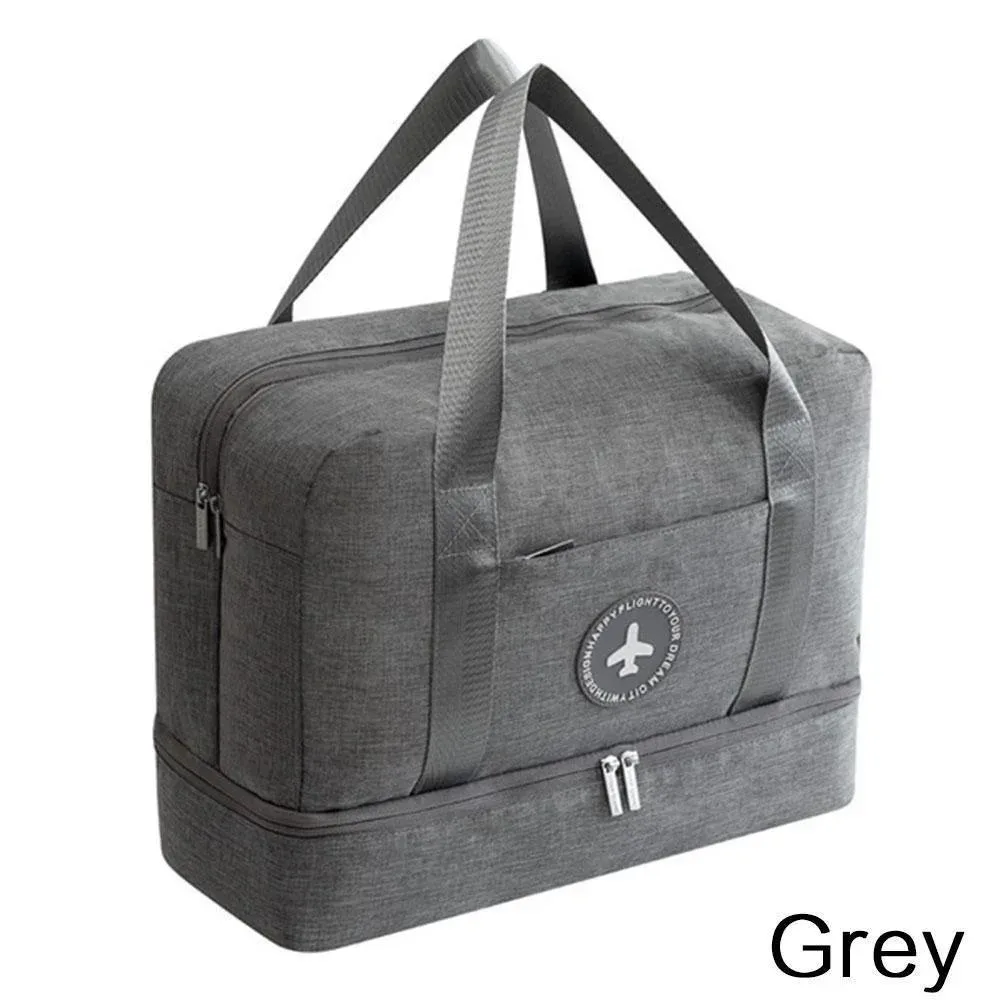 kismis sac de rangement de voyage sac de séparation sec et humide sac de plage portable sac de fitness de natation sac de rangement