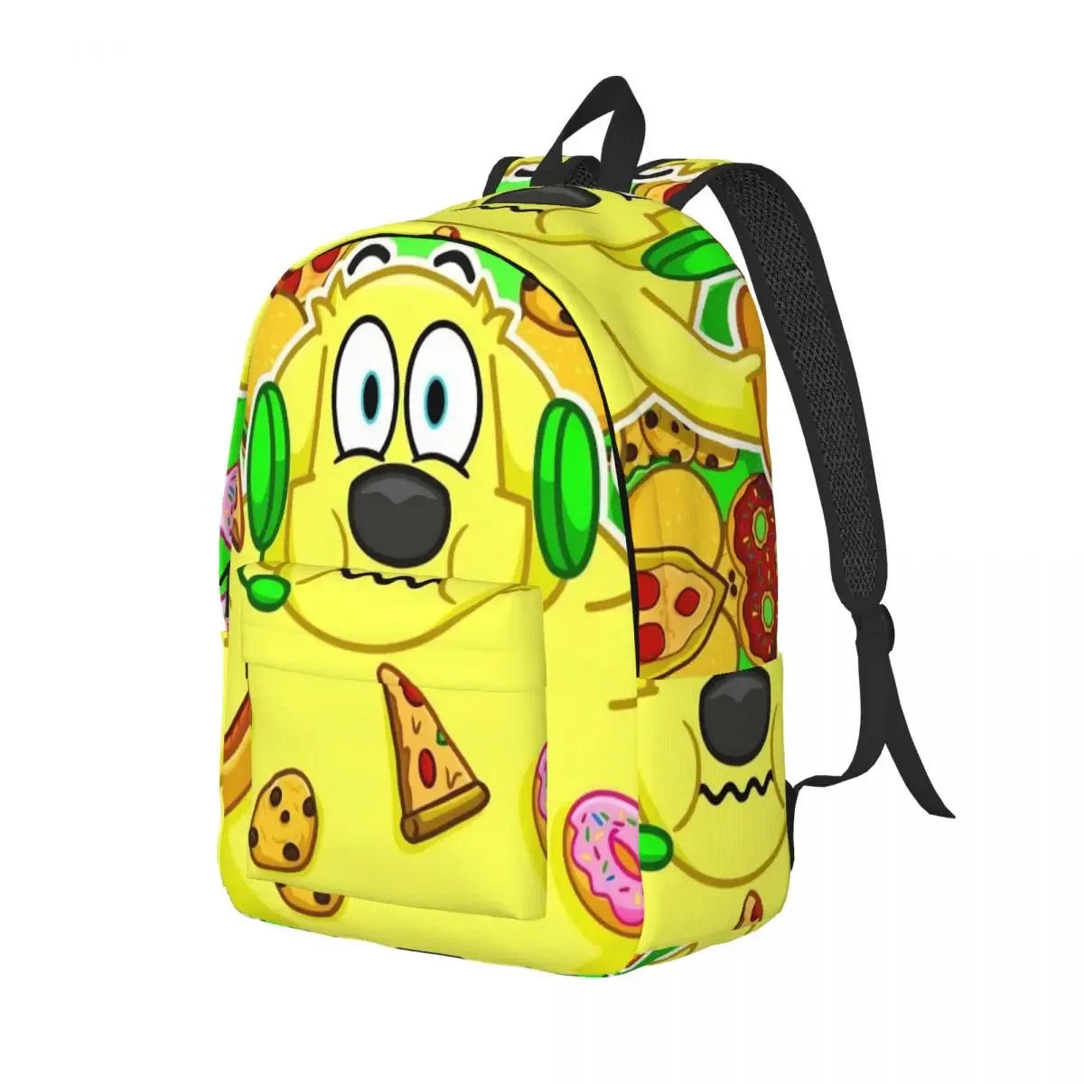 hamburger superdog tyler snowi foxs sac à dos primaire lycée étudiant dessin animé bookbag hommes femmes sac à dos randonnée