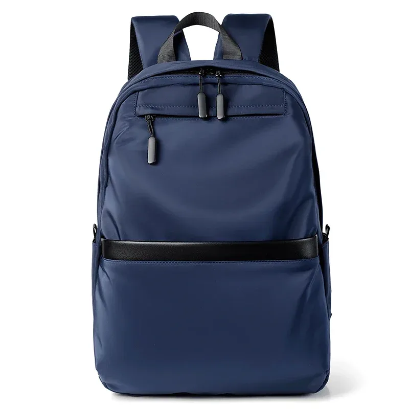 sac à dos léger pour hommes, couleur unie, simple, grande capacité, sport, voyage, déplacements, ordinateur portable