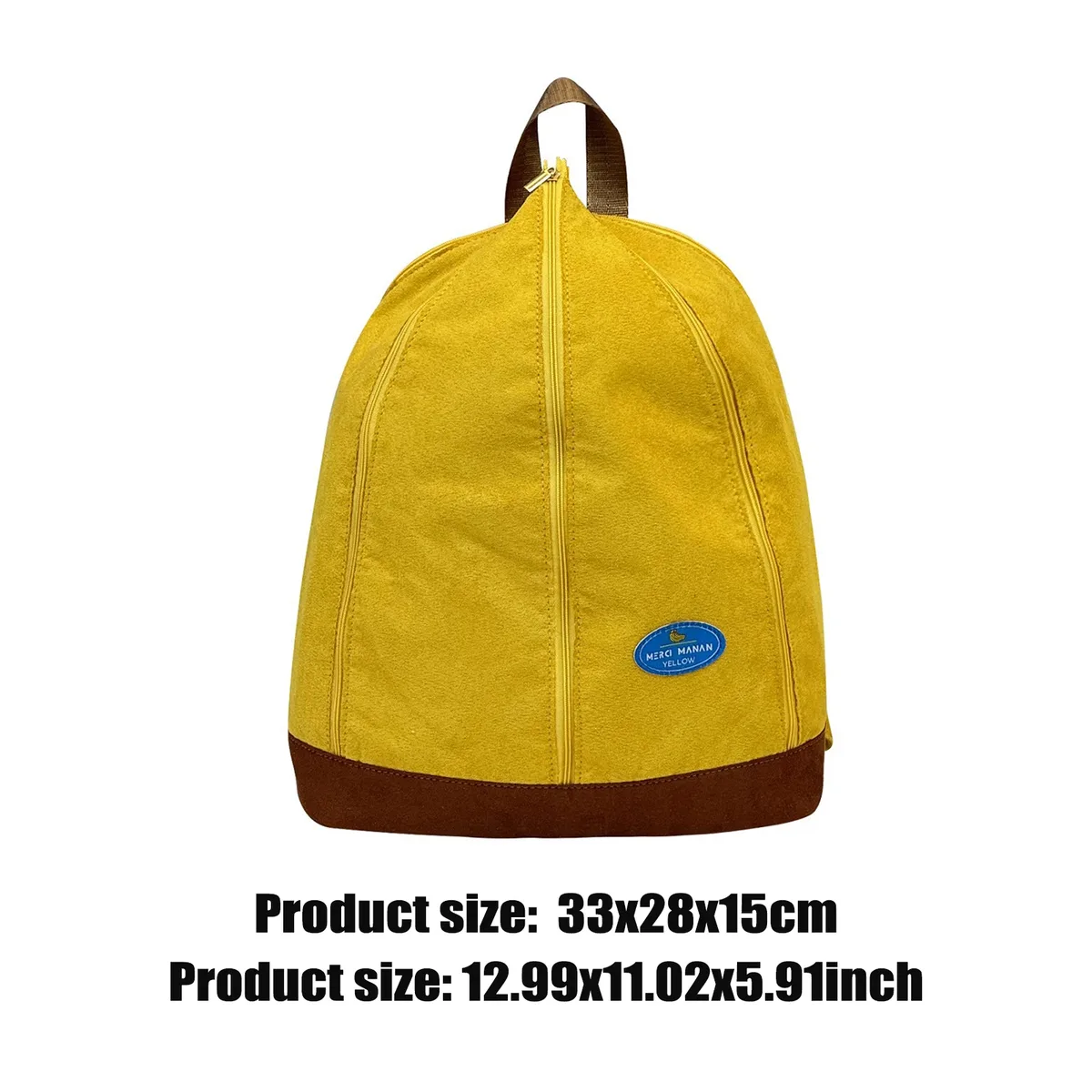 sac à dos banane fantaisie mignon, sac à dos de voyage décontracté léger, petit sac à dos pour filles, idéal pour le shopping et les voyages
