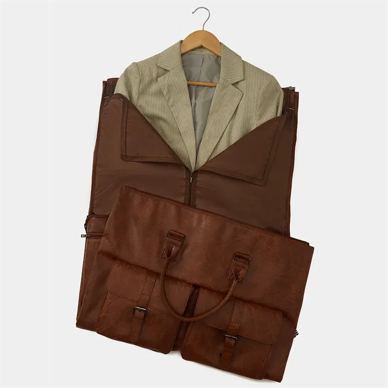 xmessun nouveau sac de rangement pliant tendance pour costume, sac de voyage grande capacité pour femmes et hommes, sac à main de créateur, sac de sport ins