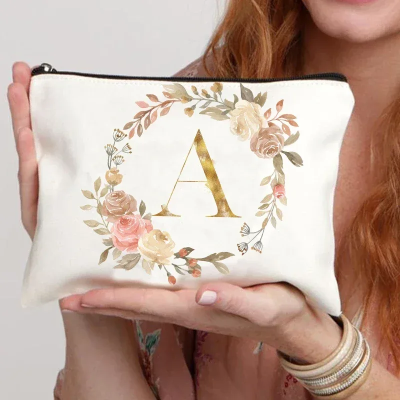 guirlande sac cadeau de mariage demoiselle d'honneur demoiselle d'honneur pochette feminina organisateur de voyage rouge à lèvres pochette bachelorette fête sac de maquillage