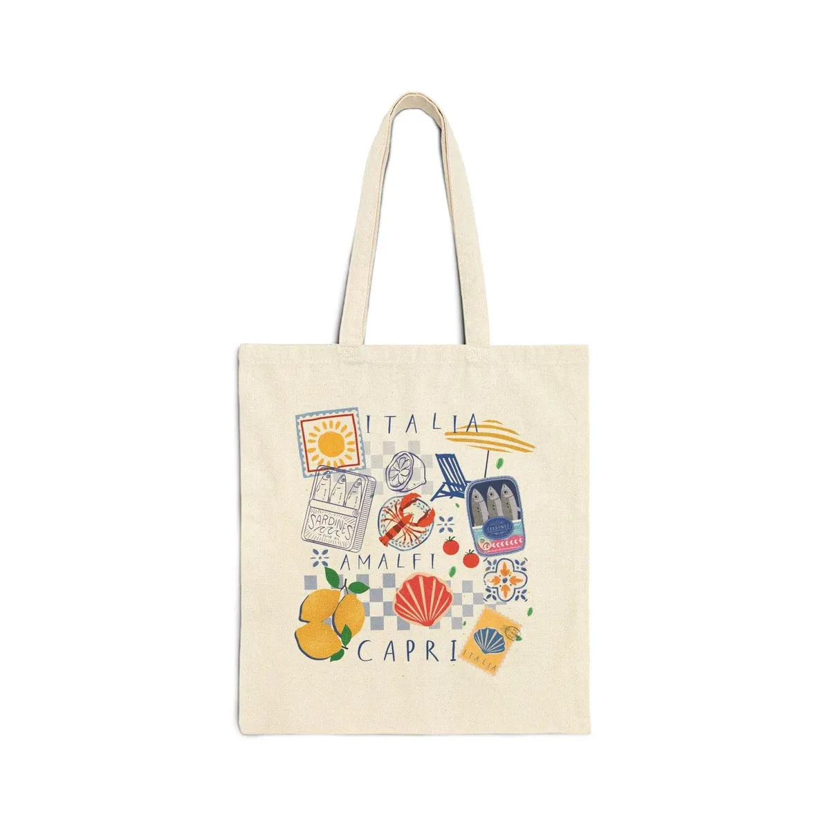 sac fourre-tout à motif capri italia, sac de plage, sacs de shopping, sacs à main, sacs à bandoulière en toile, sacs de shopping pour femmes, sacs de shopping de grande capacité, cadeau