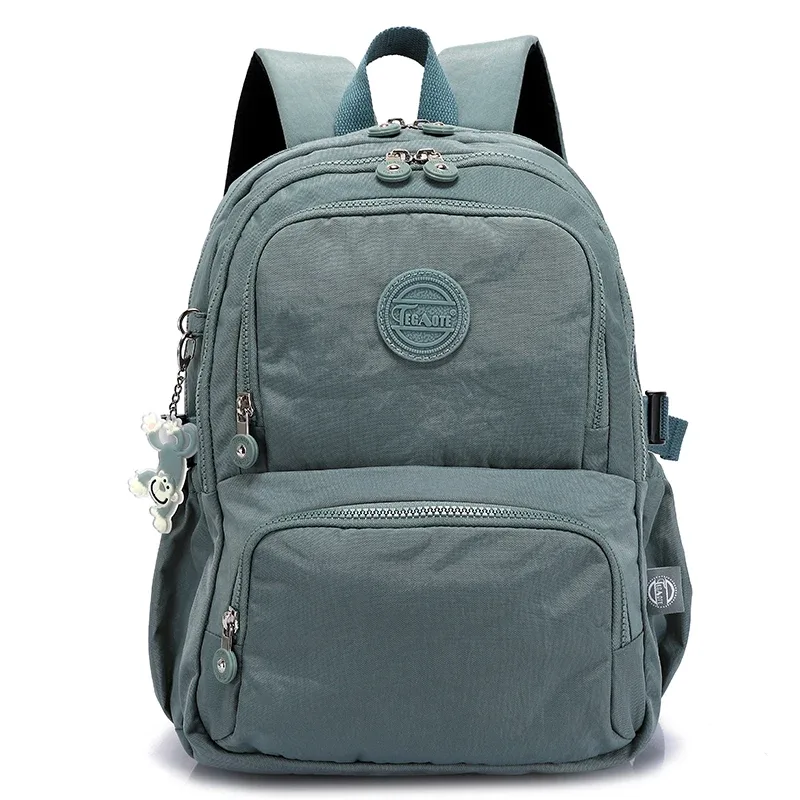 sac à dos tegaote pour femme, grand sac de voyage imperméable, mochila feminina, sacs d'école pour enfants, sac à dos pour homme
