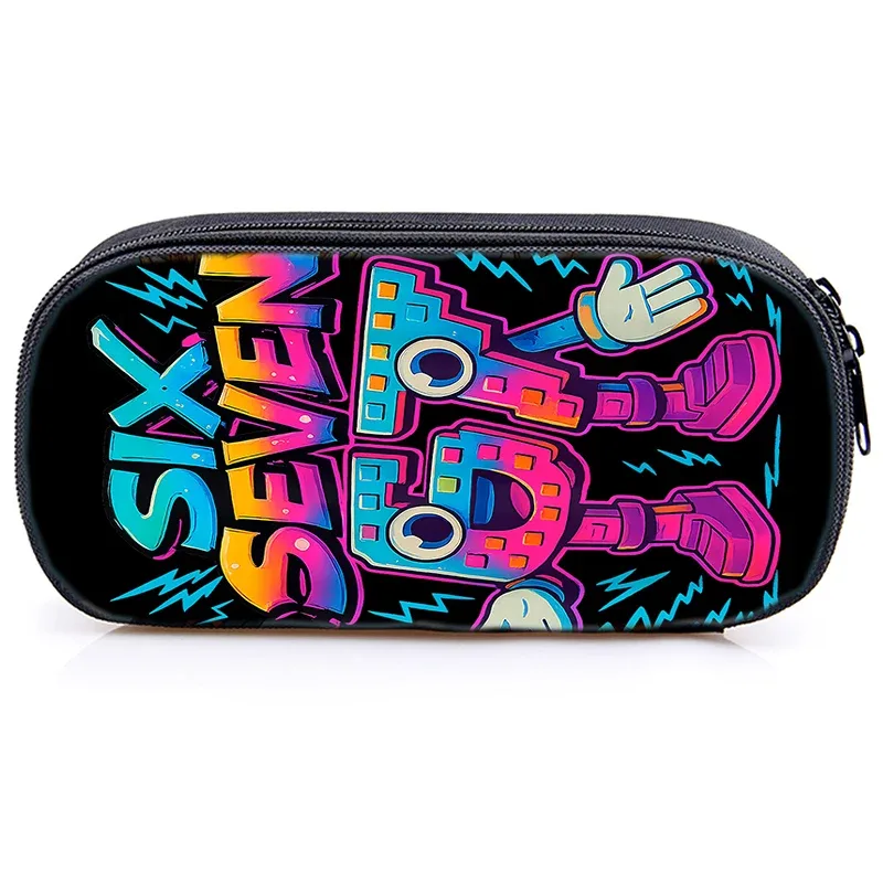 nouvel ensemble de 3 sacs à dos imprimés 67 six seven pour élèves du primaire, sac à déjeuner, trousse à crayons, sac d'école pour enfants