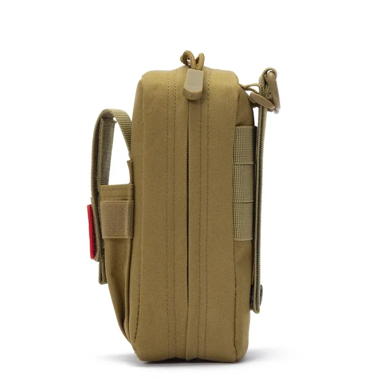 sac de premiers secours pour le sauvetage en extérieur, pochette médicale, trousse de survie avec garrot et ciseaux, sac banane molle pour la chasse