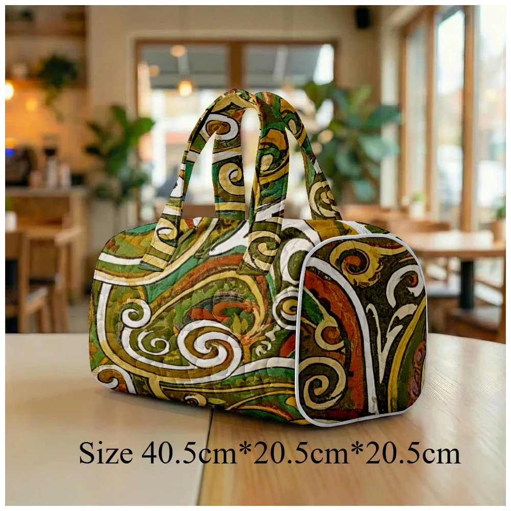 sac fourre-tout matelassé pour homme et femme, grand sac hobo chic bohème, sac à bandoulière unique à imprimé cachemire, sac de plage spacieux, sac de voyage fourre-tout