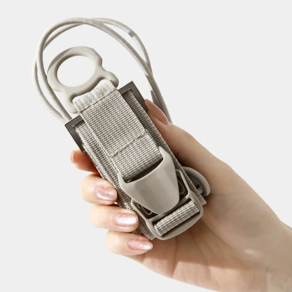 Sangles de bagages réglables 2-en-1 robustes avec boucle à dégagement rapide, attaches de voyage antidérapantes et anti-perte pour valises