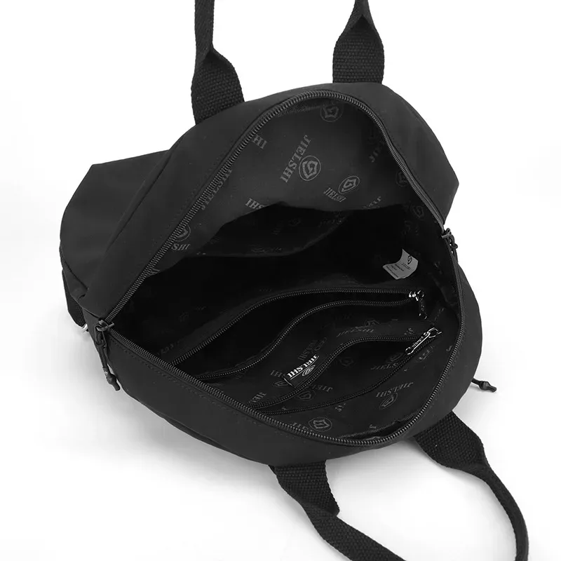 sac à main multifonctionnel pour femmes, léger, hydrofuge, en tissu nylon, nouveau sac à dos d'été à double fermeture éclair, petit sac à dos