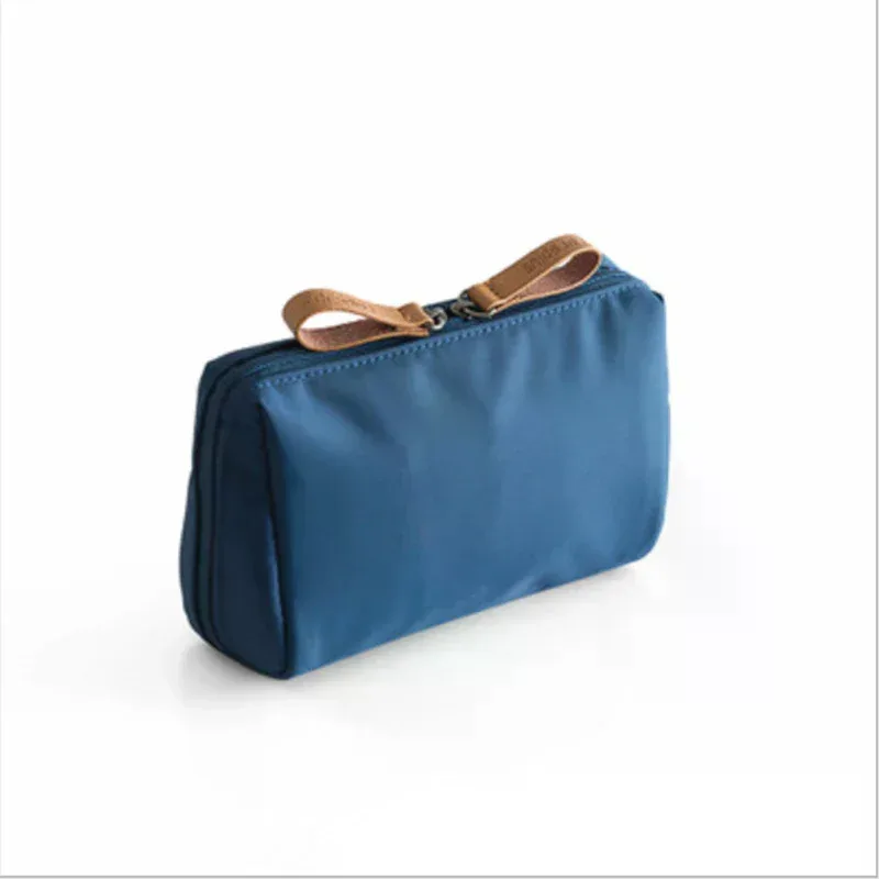 sac à cosmétiques pour femmes, couleur unie, trousse de maquillage de style coréen, pochette de toilette, étui de rangement de maquillage étanche, nouvelle collection 2026