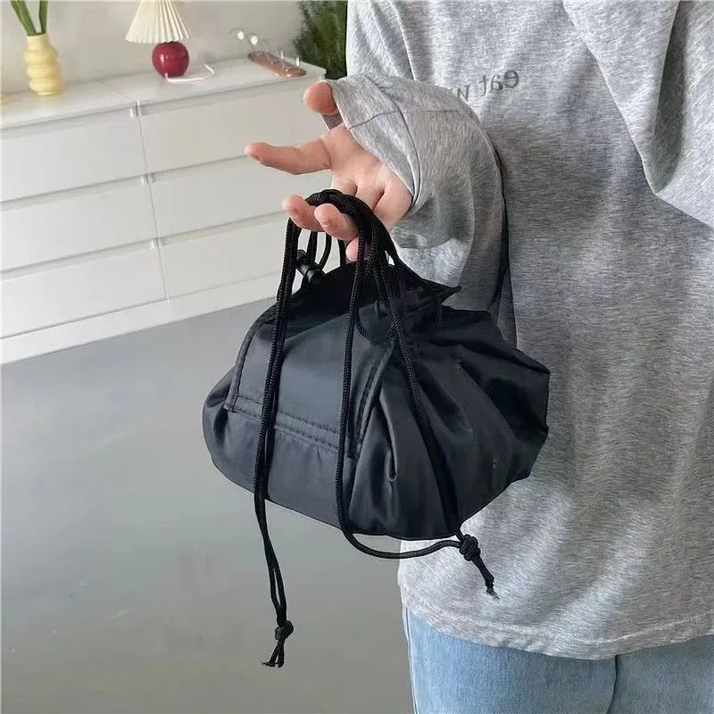 sac de toilette portable homefish pour femme avec cordon de serrage, trousse de maquillage de voyage, pochette de rangement, étanche, pour produits de beauté féminins
