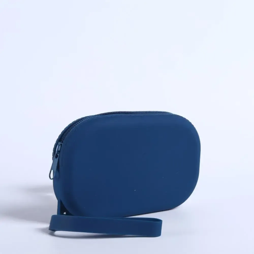 sac de rangement de cosmétiques en silicone, sac à main portable de voyage, organisateur de produits de toilette, sacs de maquillage à fermeture éclair, pochette étanche multifonctionnelle