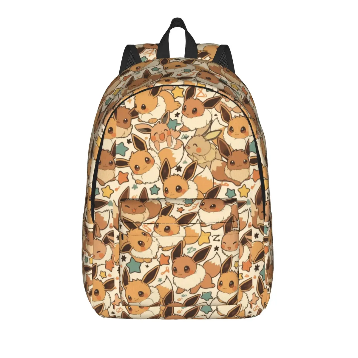 sac à dos pokemon eeveelution mochilas, sac à dos rétro lavable pour lycée, à la mode
