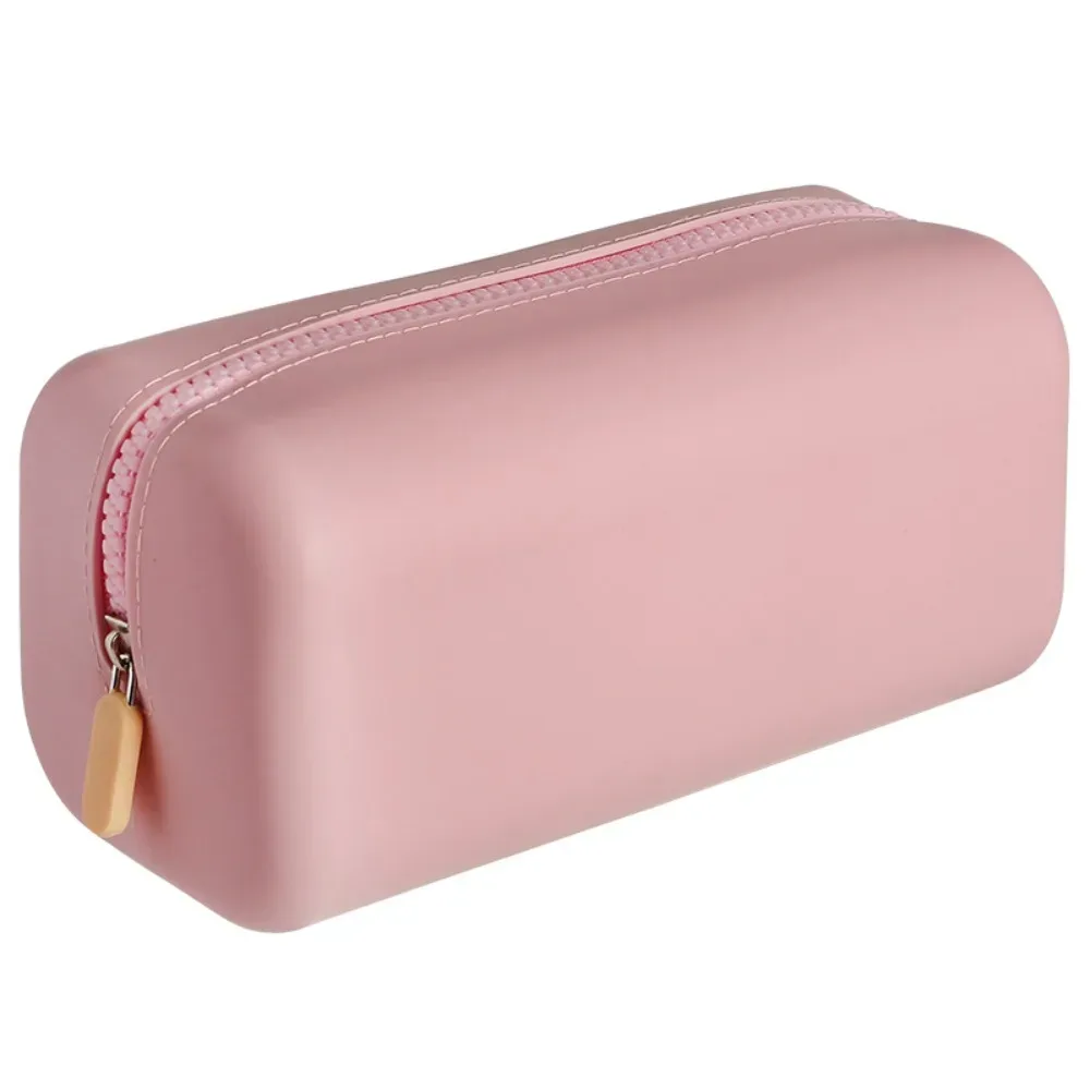 sac de rangement pour cosmétiques en silicone de haute qualité, grande capacité, étanche, pochette de voyage, sac à main