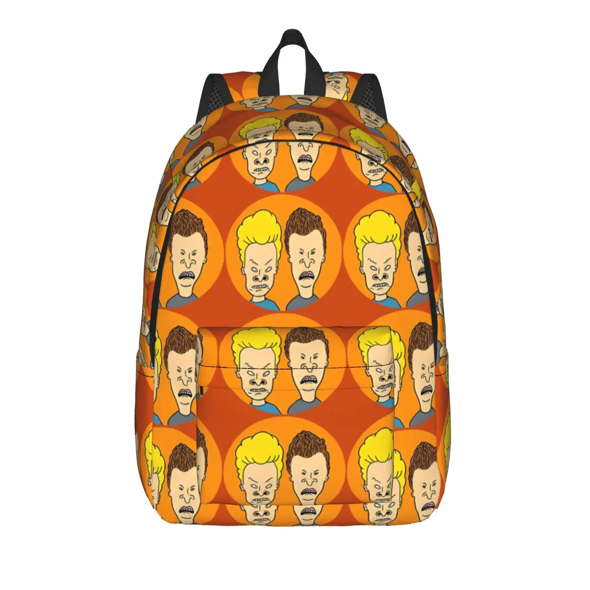 sac à dos portable vintage pour la rentrée scolaire, sac à dos d'animation beavis and butt head pour hommes et femmes, sac à dos pour ordinateur portable