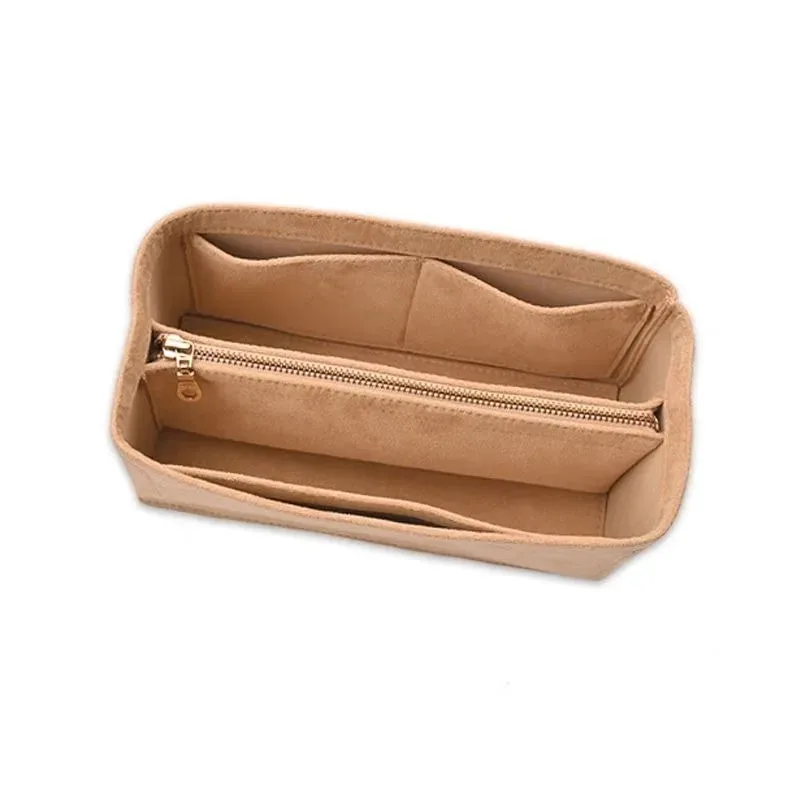 insert organisateur de sac pour h-birkin 25 30 35, sac à main en velours, sac à cosmétiques, support de rangement, sac de modification intérieure, accessoire