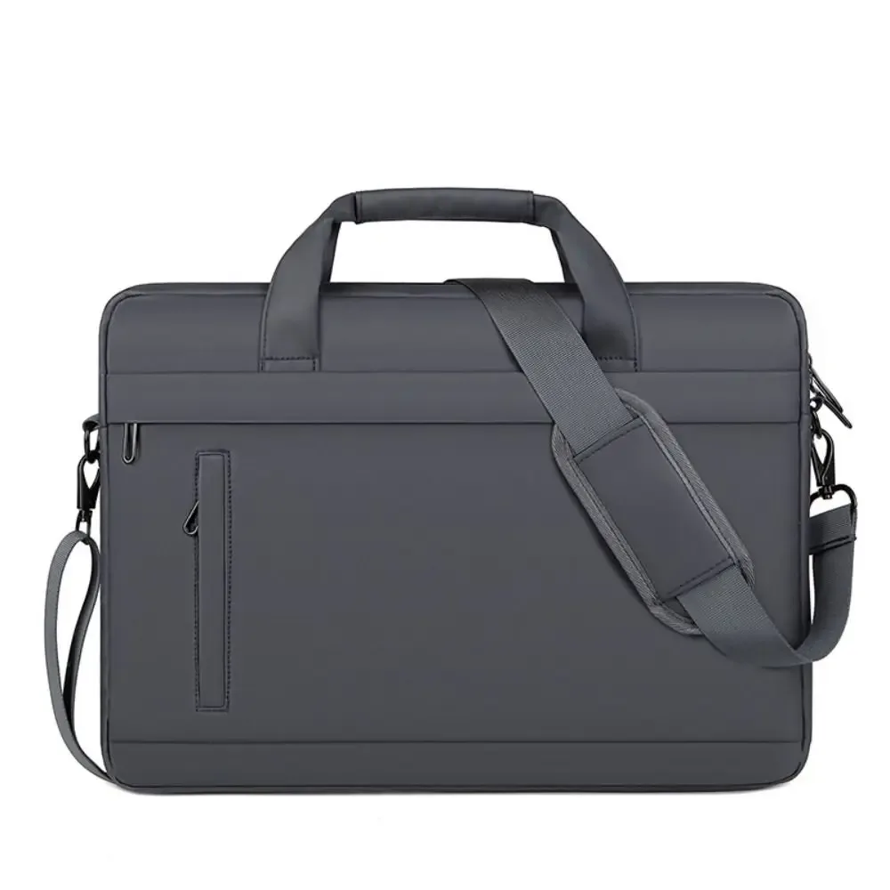 sac à main étanche en cuir pour ordinateur portable 15 pouces, sacoche de bureau de marque célèbre pour hommes