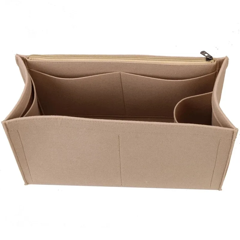 convient au sac fourre-tout onthego, organisateur de sac en feutre premium 3mm, sac à cosmétiques, organisateur de sac à main, sac intérieur de voyage.