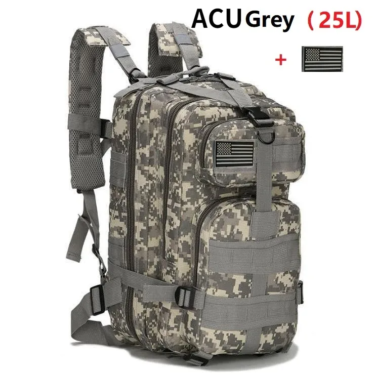 sac à dos tactique grand sac d'assaut de 3 jours sac molle sacs à dos sacs à dos de randonnée sacs