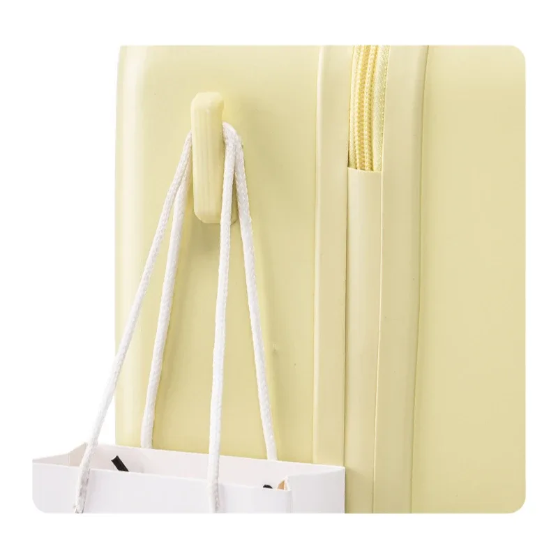valise à bagages à ouverture frontale, sacs à main 18 pouces 20 pouces pour femmes, étui de cabine léger à coque rigide avec verrouillage par mot de passe, mignon