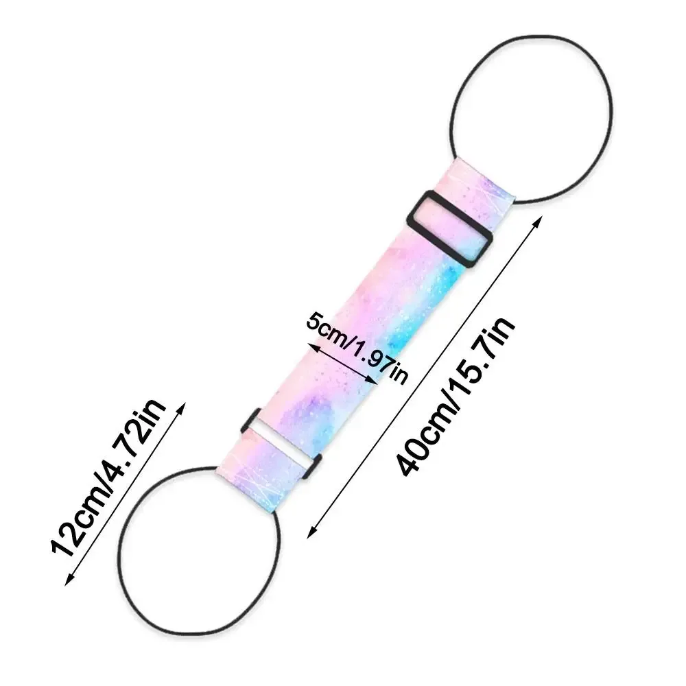 nouvelle sangle élastique colorée réutilisable et réglable pour bagages, sangle de fixation pour valise, connecteur de bagages, accessoires de bagage