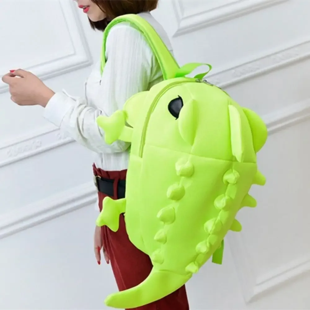 sac à dos créatif de grande capacité pour hommes et femmes, sac de dessin animé, sac de dinosaure 3d, nouveau sac de documents de bonbons mignons initiés