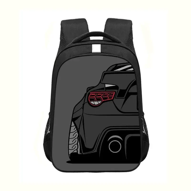 sac à dos imprimé voiture de course jdm pour hommes et femmes, moteur turbo, sac à dos pour enfants, sacs d'école pour adolescent, sac à dos pour ordinateur portable, sac de voyage, japon