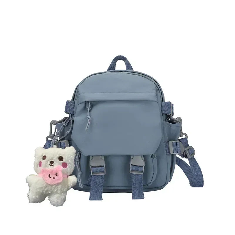 mode kawaii mini sac à dos femmes sac à bandoulière pour adolescentes multi-fonction petit sac à dos dames travle école sacs à dos
