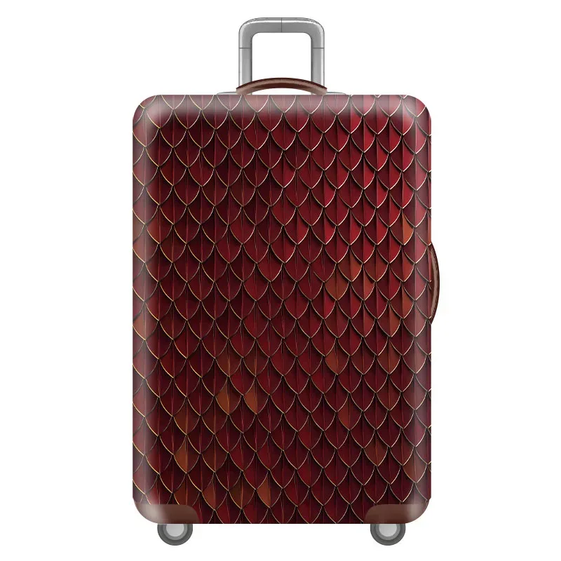 juste anti-poussière pour valise à roulettes, housse de bagage élastique, accessoires de voyage, mode, hw707, 18-32 pouces