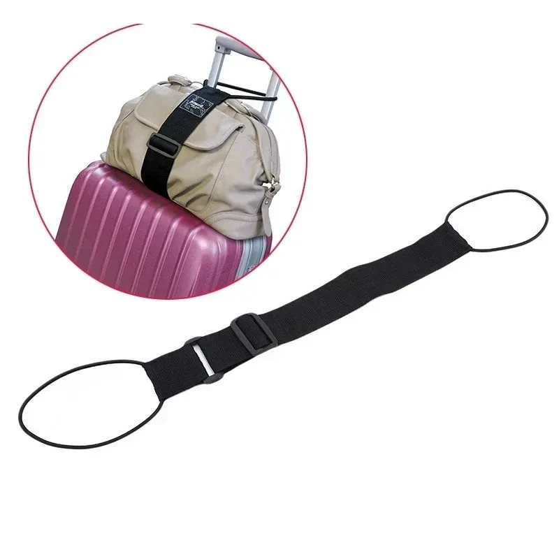 Sangle de bagage élastique réglable, sangle de transport, sangle de bagage élastique, ceinture de valise, sangles de sécurité pour bagages de voyage