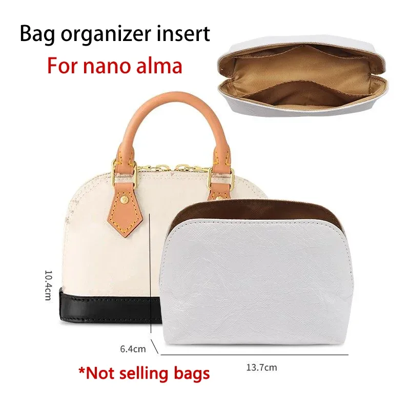 organisateur de sac pour alma bb, durable, tendance, imperméable, sac cadeau, support de rangement, modification intérieure, accessoires de sac