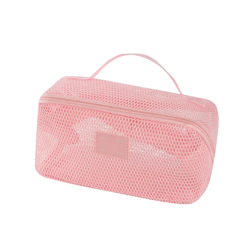 organisateur de maquillage, trousse de toilette pour femme, pochette de rangement pour maquillage, pochette de rangement pour cosmétiques, sac de rangement pour voyage avec fermeture éclair