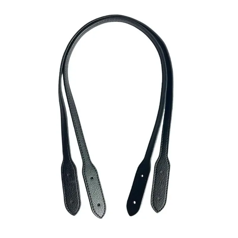 sangles de sac avec rivets, longueur 72cm, sangle de poignée en cuir pu, sangle de sac à bandoulière détachable, accessoires de remplacement pour sac diy, 2 pièces