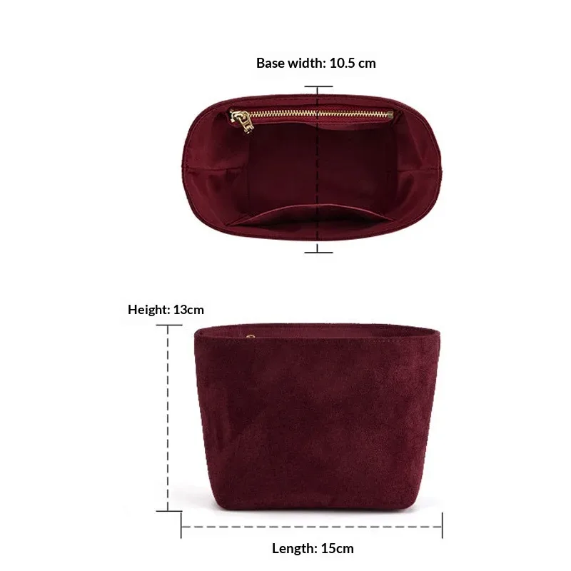 organisateur de sac en flanelle pour lv all in bb, super résistant, support de sac, accessoires pour sacs à main