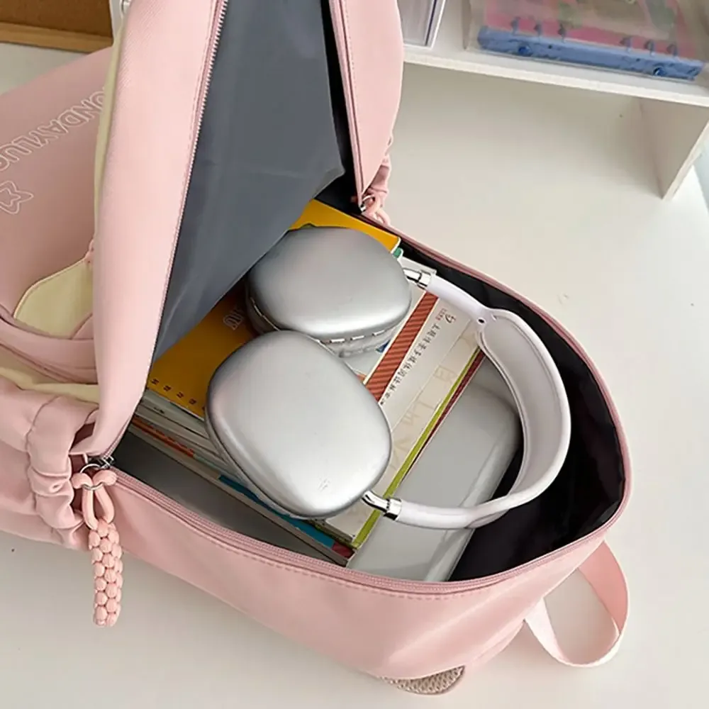 sac à dos mignon de style japonais, sac d'école multifonction en nylon, sac à main de grande capacité pour étudiant