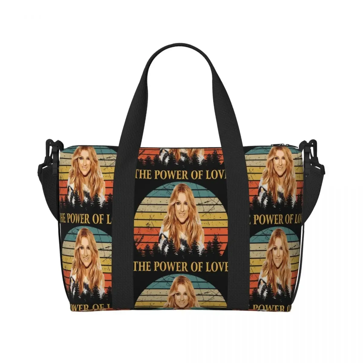 rambutterurai c-celine-s d-dion-s tour dates sac de voyage de plage sacs fourre-tout pour salle de sport yoga femmes shopping sac à bandoulière