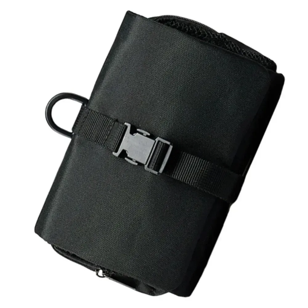 sac de toilette pliable de style japonais avec crochet, sac de rangement pour articles de toilette, sac de rangement pour articles de toilette à suspendre, grande capacité, sac cosmétique pour hommes