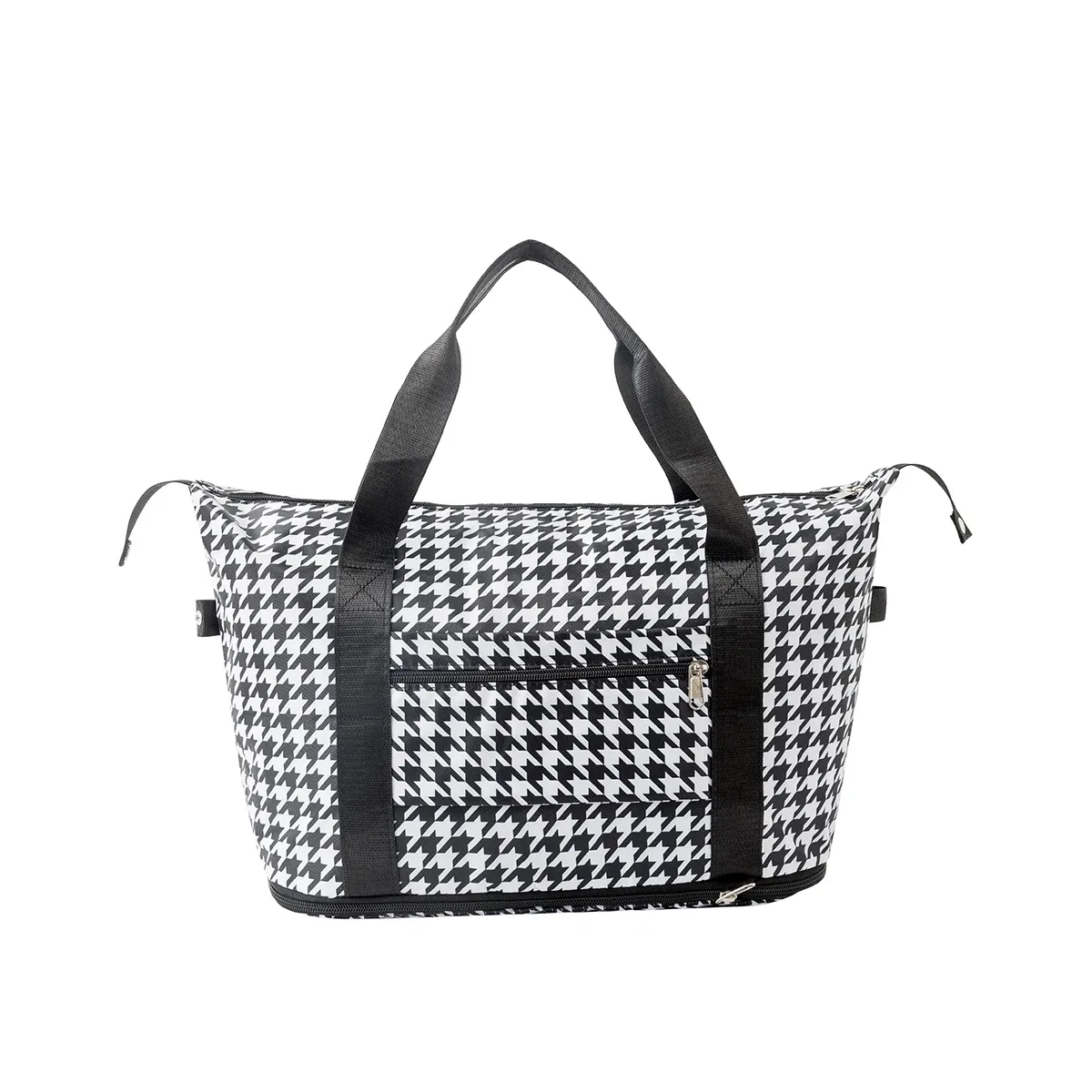 sac de voyage à main à motif imprimé tendance, grande capacité, extensible, multifonctionnel, pliable, portable