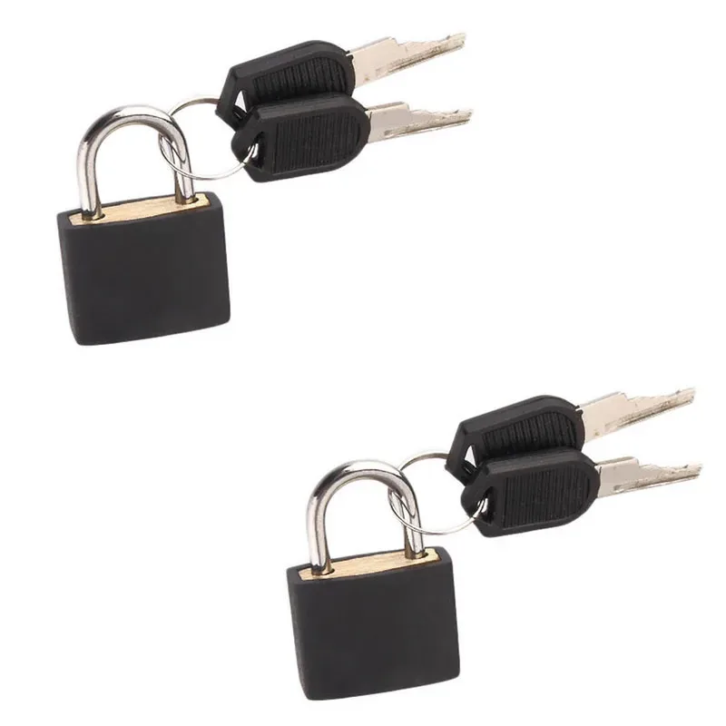 petites serrures colorées à noyau en cuivre avec clés, pour boîtes, sacs de voyage, sacs à dos, tiroirs |   multicolore, serrures de valise, petit cadenas en métal