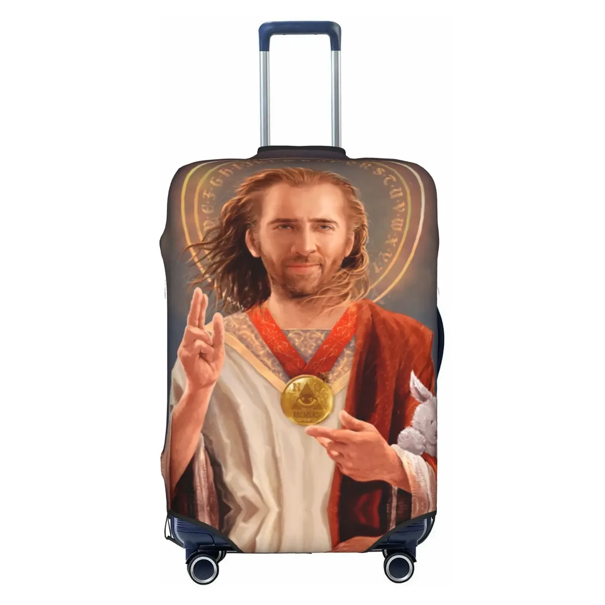 housse de protection élastique pour bagages n-nicolas c-cage, housse de protection pour valise de voyage, convient aux valises de 18 à 32 pouces