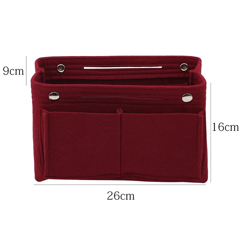 sac de maquillage à insertion multifonction pour femmes, sac à main intérieur de voyage, sacs à cosmétiques pour dames, organisateur de rangement portable, fourre-tout 2024
